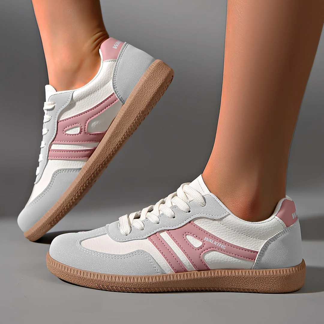 Noralie | Dames Retro Sneakers Ergonomisch Ademend